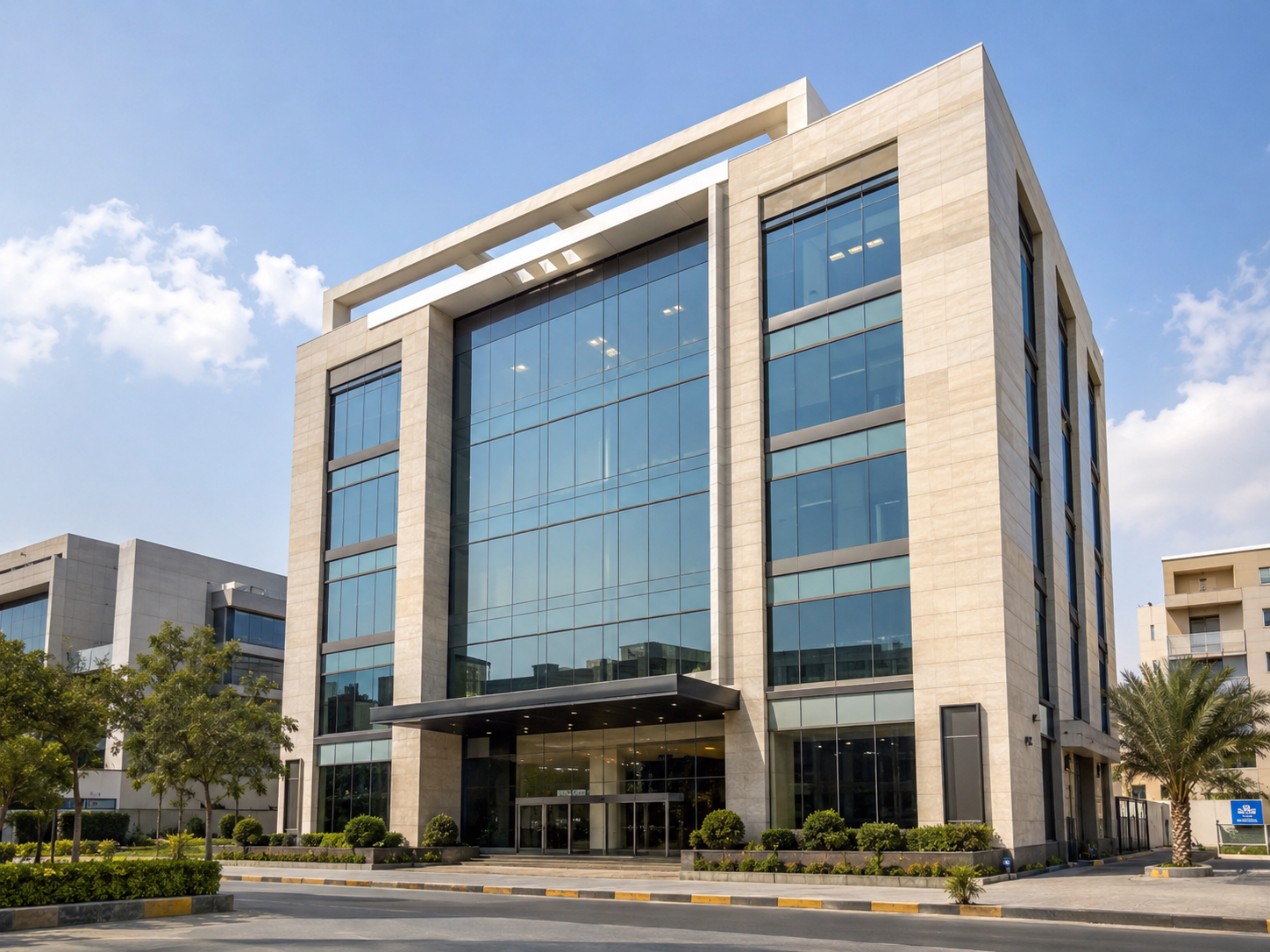 Commercial building contractor in Karachi by BRCC