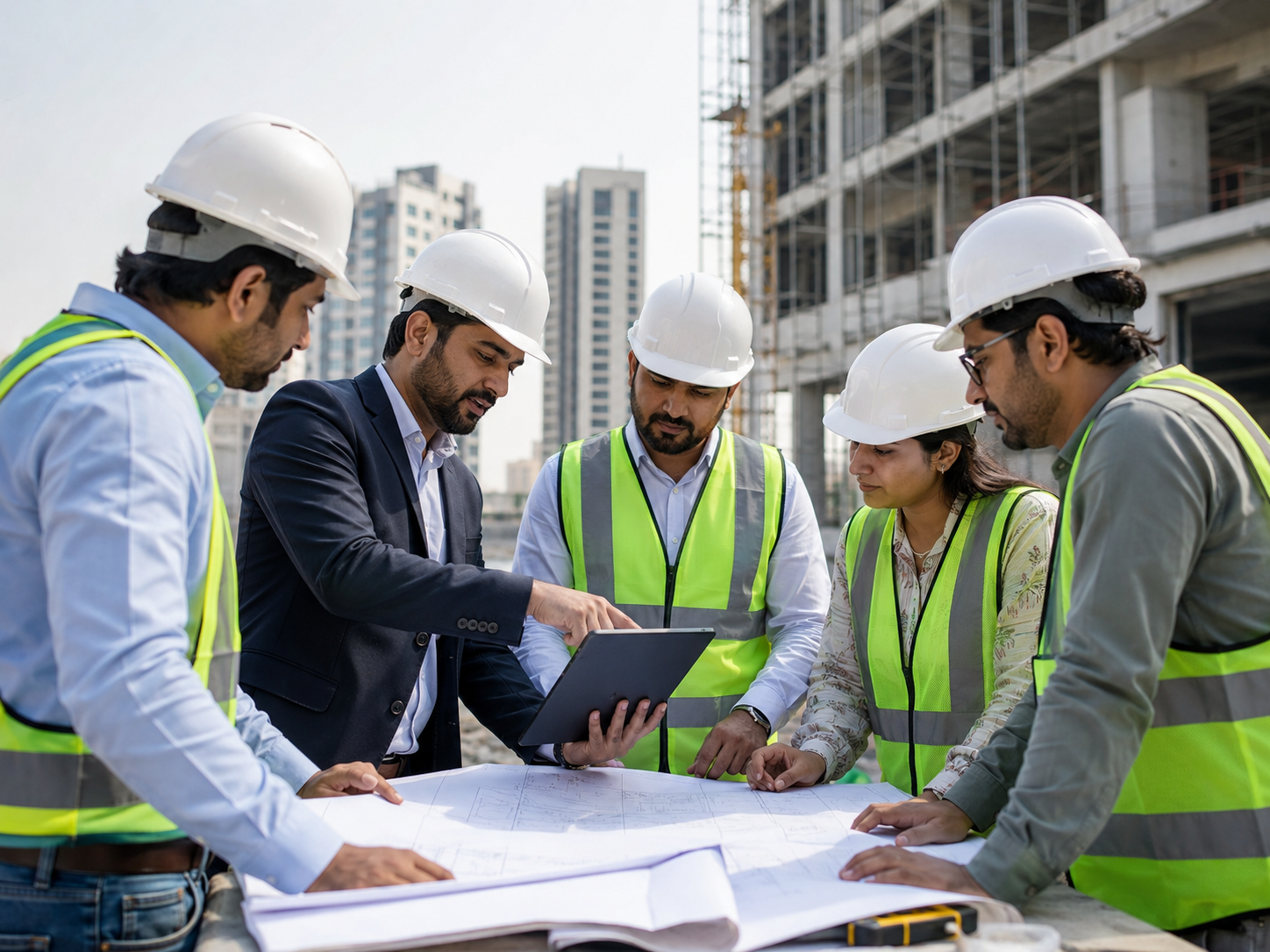 Construction project management in Karachi by BRCC